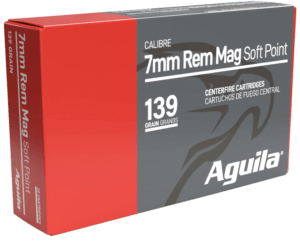 Aguila 80591AG   7mm Rem Mag 139 gr InterLock Boat Tail Soft Point 20 Per Box/ 10 Case