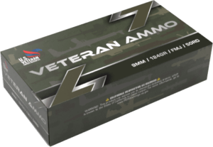 Ammo Inc ZSR9MM124   9mm 124 gr Full Metal Jacket 50rd Box