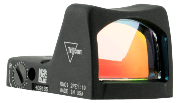Trijicon 700607 RMR Type 2 Matte Black 22x16mm 6.5 MOA Illuminated Red Dot LED Reticle