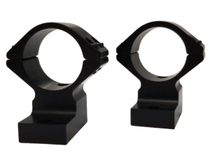 Talley 930714 Ring/Base Combo Black Anodized Aluminum 1″ Tube Compatible w/Tikka T3/T3X Low Rings 1 Pair