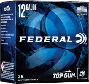 FEDERAL TOP GUN 12GA 1OZ #8 1180FPS 250RD CASE LOT