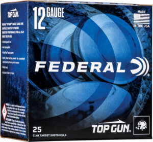 FEDERAL TOP GUN 12GA 1-1/8OZ 1200FPS #7.5 250RD CASE LOT