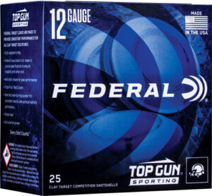 FEDERAL TOP GUN 12GA 1-1/8OZ 1145FPS #7.5 250RD CASE LOT
