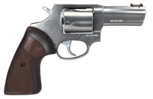 Taurus 2-605EX39 605 Executive Grade 357 Mag/38 Special +P 5rd 3″ Satin Stainless Steel Barrel  Cylinder & Frame  Altamont Wood Grip