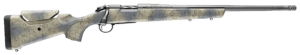 Bergara Rifles B14S805 B-14 Wilderness Sierra 6.5 Creedmoor 4+1 20″ Sniper Gray Cerakote #5 Fluted Threaded Barrel  Sniper Gray Cerakote Steel Receiver  Wilderness Camo w/Black Webbing Fixed w/SoftTouch Synthetic Stock