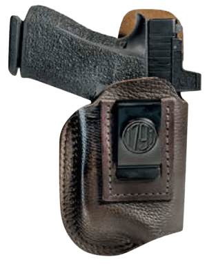 Blackhawk 416200BK Stache  IWB Size 00 Black Polymer Belt Clip Compatible w/Glock 17/19/22/23/45  Belt 1.50″ Wide Ambidextrous