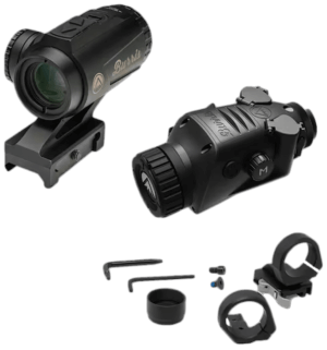 Burris 300675 BTC 35 V2 – A Thermal Clip On/Handheld/Mountable Matte Black 1-4x35mm Multi Reticle 400×300  50Hz Resolution Zoom 1x/2x/4x  Includes SS#120623