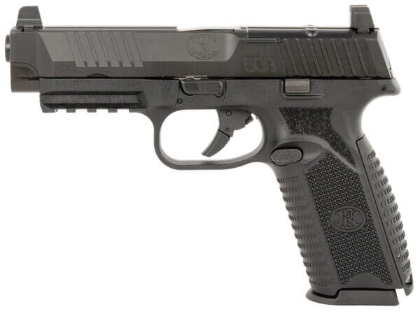 FN 66100717 509 MRD 9mm Luger 17+1 Black Black PVD Matte Black PVD