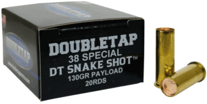 DoubleTap Ammunition 38SPSS2 Snake Shot  38 Special 20rd Box