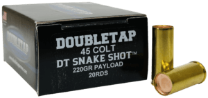 DoubleTap Ammunition 45CSSS2 Snake Shot  45 Colt 20 Per Box/ 50 Case