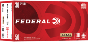 Federal C38130A   38 Special 130 gr Full Metal Jacket 50rd Box