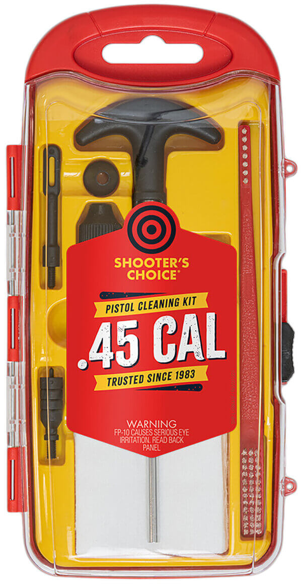Shooters Choice SHFSRK45 Gun Rod Cleaning Kit .45 ACP Rifle