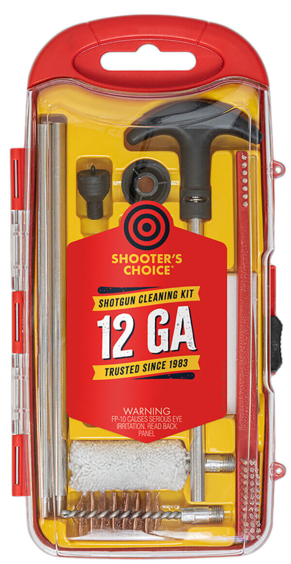 Shooters Choice SHFSRK12 Gun Rod Cleaning Kit Shotgun 12 Gauge