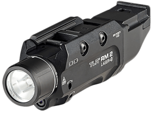 Streamlight 69454 TLR RM 2 Laser-G (Light Only)  Black Anodized Green Laser 1 000 Lumens White LED