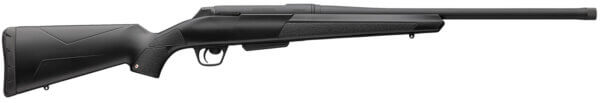 Winchester Repeating Arms 535783220 XPR SR Full Size 308 Win 3+1 20″ Black Perma-Cote Threaded Sporter Barrel & Drilled & Tapped Steel Receiver  Fixed Matte Black Synthetic Stock  Left Hand