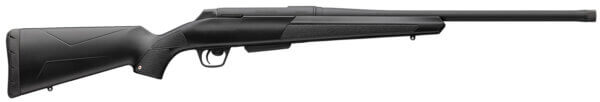 Winchester Repeating Arms 535783299 XPR SR Full Size 6.8 Western 3+1 20″ Black Perma-Cote Threaded Sporter Barrel & Drilled & Tapped Steel Receiver  Fixed Matte Black Synthetic Stock  Left Hand