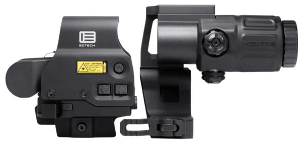 Eotech HHSSTC HHS II EXPS3-0 & G33 Magnifier Black Anodized 1x  3x  1 MOA Red Dot/68 MOA Red Ring