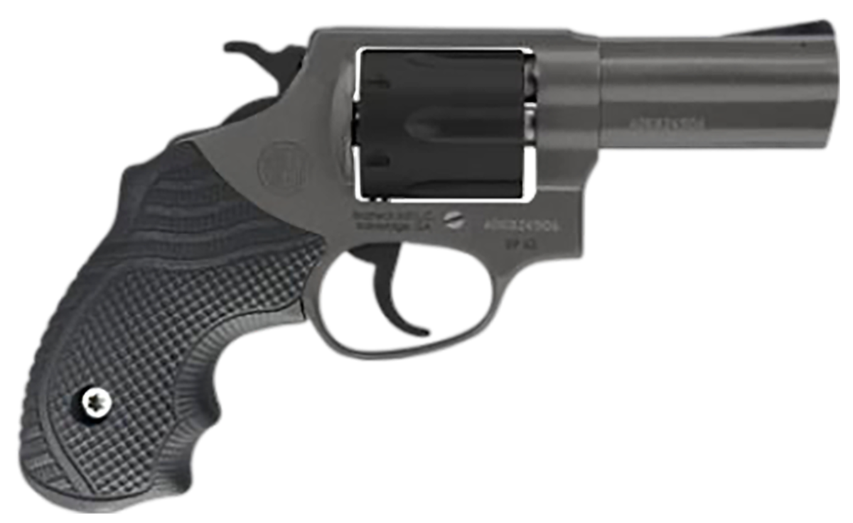 Rossi 2RP631CLOK RP63  Small Frame 357 Mag/38 Special +P 6rd 3″ Tungsten Cerakote Stainless Steel Barrel  Matte Black Cylinder  Tungsten Cerakote Stainless Steel Frame  Black LOK Grip