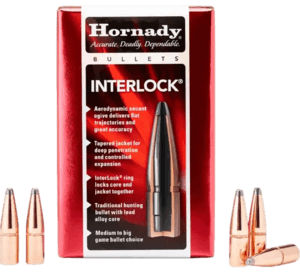 Hornady 3060 InterLock 30 Cal .308 170 gr Flat Point (FP)