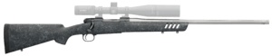 Winchester Guns 535232289 70 Coyote Light 6.5 Creedmoor 5+1 24″ Black w/Gray Webbing Fixed Bell & Carlson w/Aluminum Bedding Stock Matte Blued Right Hand