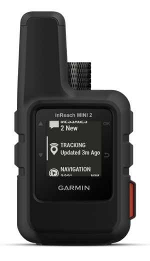 Garmin 0100260201 inReach Mini 2 Satcom Communication/SOS/Maps Black Internal Rechargeable Lithium Battery Bluetooth/ANT+ GPS Yes