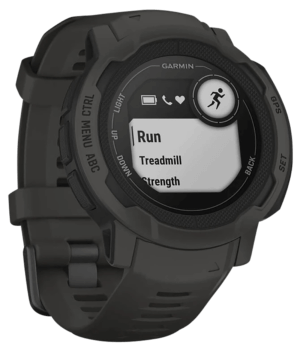 Garmin 0100262613 Instinct 2 Standard Edition GPS/Smart Features 32MB Memory Graphite Camo Size 45mm Compatible w/ iPhone/Android