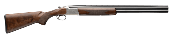 Browning 018347513 Citori Hunter Deluxe 16 Gauge 2.75″ 2rd 28″ Polished Blued Vent Rib Barrel  Silver Nitride Engraved Steel Receiver  Fixed Grade III/IV Satin Walnut Wood Stock