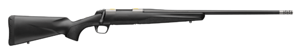 Browning 035601294 X-Bolt Hunter 6.5 PRC 3+1 24″ Matte Blued Sporter SR Barrel  Matte Gray Drilled & Tapped/X-Lock Mount Stainless Steel Receiver  Black Fixed Composite Stock