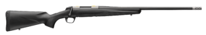 Browning 035601227 X-Bolt Hunter Full Size 7mm Rem Mag 3+1 26″ Matte Blued Sporter SR Barrel  Matte Gray Drilled & Tapped/X-Lock Mount Stainless Steel Receiver  Black Fixed Composite Stock