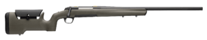 Browning 035599282 X-Bolt Max LR 6.5 Creedmoor 4+1 22″ Matte Black Fluted Sporter SR Barrel  Matte Black Drilled & Tapped/X-Lock Mount Steel Receiver  Synthetic OD Green Max Stock w/Adj Comb