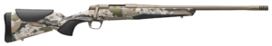 Browning 036010282 X-Bolt 2 Speed SPR 6.5 Creedmoor 4+1 18″ Smoked Bronze Cerakote Fluted Sporter SR Barrel  Smoked Bronze Cerakote Drilled & Tapped/X-Lock Mount Steel Receiver  Ovix Camo Vari-Tech w/Adj Comb & LOP Synthetic Stock