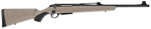 Tikka JRTXWV31220 T3x Ranahan 223 Rem 3+1 20″ Black Phosphate Steel Threaded Barrel  Black Drilled & Tapped w/Integral 17mm Rail Receiver  Tan Fixed Modular w/Interchangeable Pistol Grips  Synthetic Stock