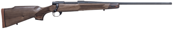 Howa HWH243LUX M1500 Super Deluxe Full Size 243 Win 5+1 22″ Black Threaded Barrel  Black Drilled & Tapped Steel Receiver  Turkish Walnut Fixed Stock