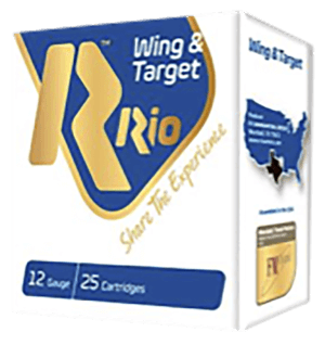 Rio Ammunition WT2875 Wing & Target  12 Gauge 2.75″ 1 oz 7.5 Shot 25 Per Box/ 10 Case