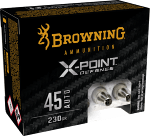 Browning Ammo B191700452 X-Point  45 ACP 230 gr 20 Per Box/ 10 Case