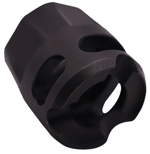 True Precision Inc TPYMICROBL Micro Compensator Y-Type Black Nitride 416R Stainless Steel 1/2×28 Threads 9mm