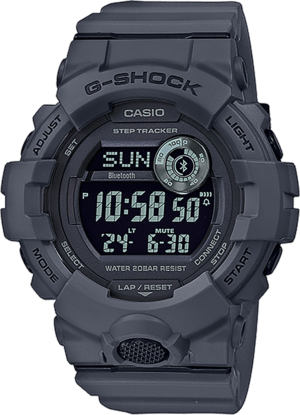 G-Shock GBD800UC8 Casio GBD-800 Series Sports Gray Compatible w/ Casio Watches App
