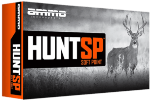 Ammo Inc 308165SPA20 Hunt  308 Win 165 gr Soft Point 20 Per Box/ 10 Case