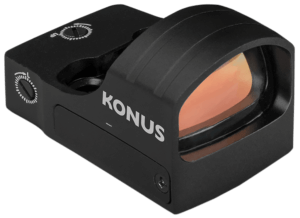 Konus 7205 Sight Pro Fission Pro 3.0  Matte Black 25mm x 18mm 4 MOA Red Dot Reticle