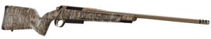 Christensen Arms 8011501400 Evoke  Full Size 6.5 PRC 4+1 22″ Flat Dark Earth Cerakote #4 Contour Threaded Barrel  Mossy Oak Bottomland Fixed Hybrid Hunter w/Picatinny Rail Synthetic Stock