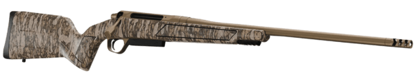 Christensen Arms 8011501500 Evoke  Full Size 270 Win 4+1 22″ Flat Dark Earth Cerakote #4 Contour Threaded Barrel  Mossy Oak Bottomland Fixed Hybrid Hunter w/Picatinny Rail Synthetic Stock