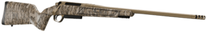 Christensen Arms 8011501800 Evoke  Full Size 30-06 Springfield 4+1 22″ Flat Dark Earth Cerakote #4 Contour Threaded Barrel  Mossy Oak Bottomland Fixed Hybrid Hunter w/Picatinny Rail Synthetic Stock