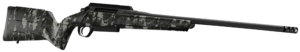 Christensen Arms 8011502800 Evoke Hunter Full Size 7mm PRC 4+1 22″ Black Cerakote #4 Contour Threaded Barrel  Black Cerakote Picatinny Rail Receiver  Multi-Tone Green Fixed Hybrid Hunter w/Picatinny Rail Synthetic Stock