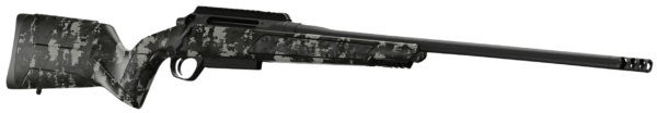 Christensen Arms 8011502600 Evoke Hunter Full Size 300 Win Mag 4+1 22″ Black Cerakote #4 Contour Threaded Barrel  Black Cerakote Picatinny Rail Receiver  Multi-Tone Green Fixed Hybrid Hunter w/Picatinny Rail Synthetic Stock