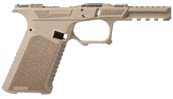 Sct Manufacturing 0225010100IA Full Size  Compatible w/ Gen3 17/22/31 Flat Dark Earth Polymer Frame Aggressive Texture Grip Includes Locking Block