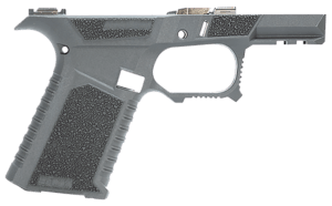 Sct Manufacturing 0225020100IC Sub Compact  Compatible w/ Glock 43X/48 Gray Polymer Frame Aggressive Texture Grip Includes Locking Block