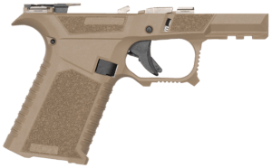 Sct Manufacturing 0226020000IA Sub Compact  Compatible w/ Glock 43X/48 Flat Dark Earth Polymer Frame Aggressive Texture Grip