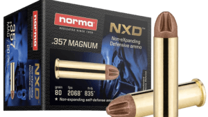 Norma Ammunition 611640020   357 Mag 80 gr NXD 20 Per Box/ 10 Case