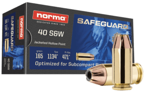 Norma Ammunition 801105383   10mm 180 gr Total Metal Jacket 50 Per Box/ 20 Case