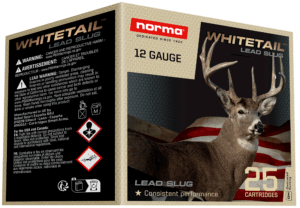 Norma Ammunition 1198043410 Whitetail  12 Gauge 2.75″ 25 Per Box/ 10 Case